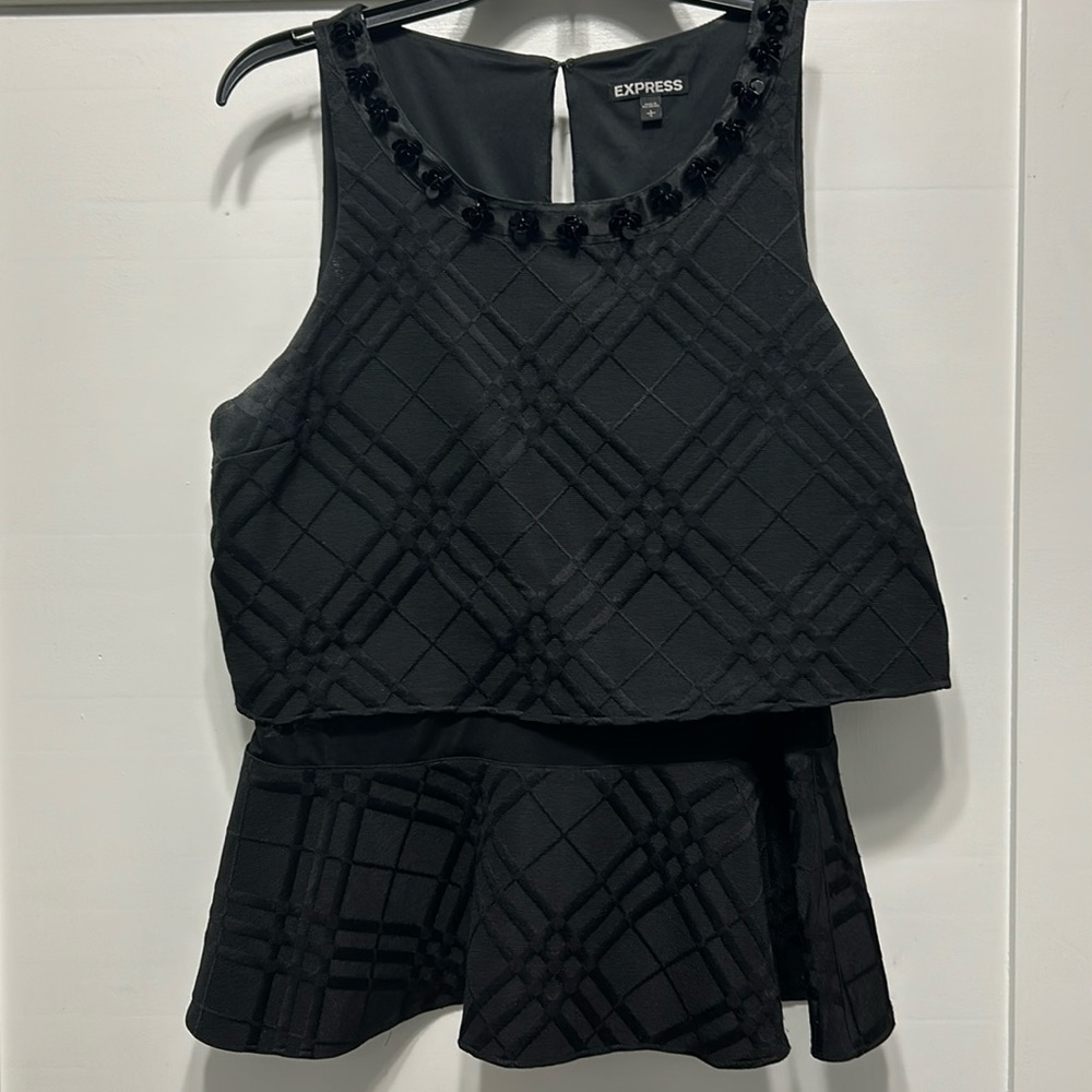 Express peplum top